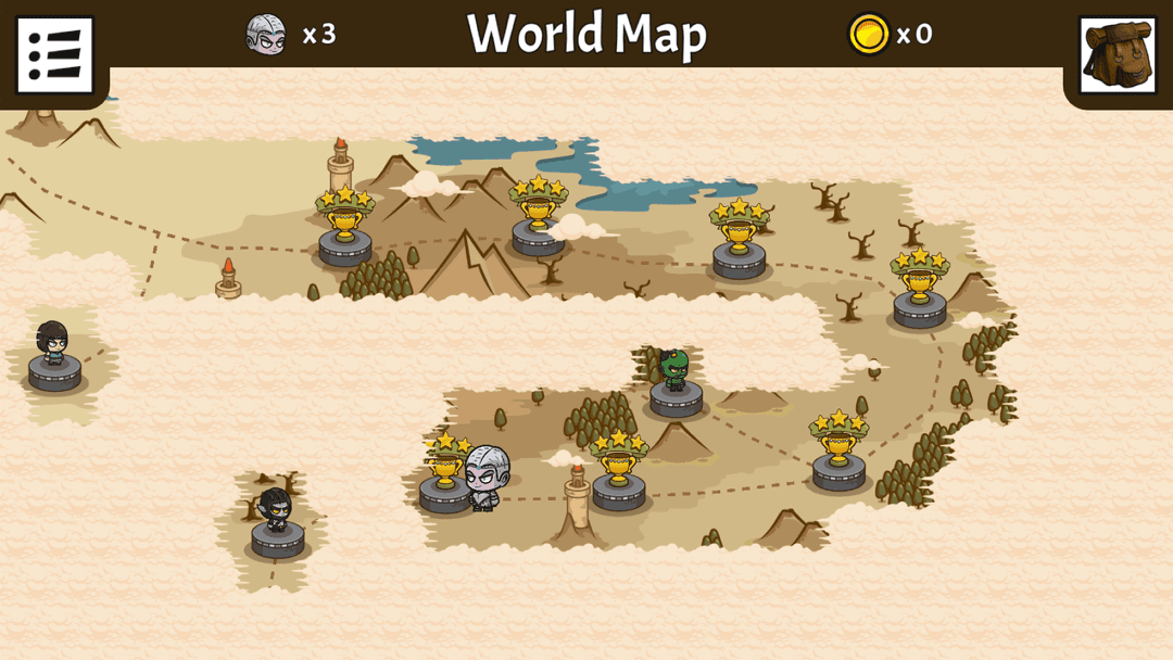 Battle stage in The Spell Book screenshot